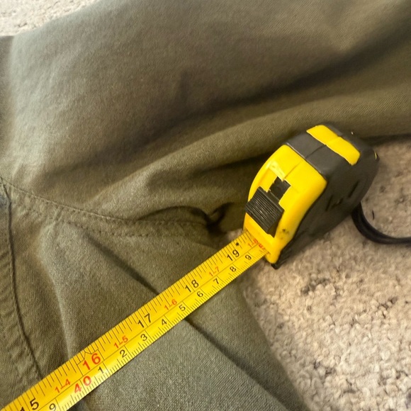 TNA M mint newer condition Olive Bomber Jacket faux fur lining - Picture 9 of 16